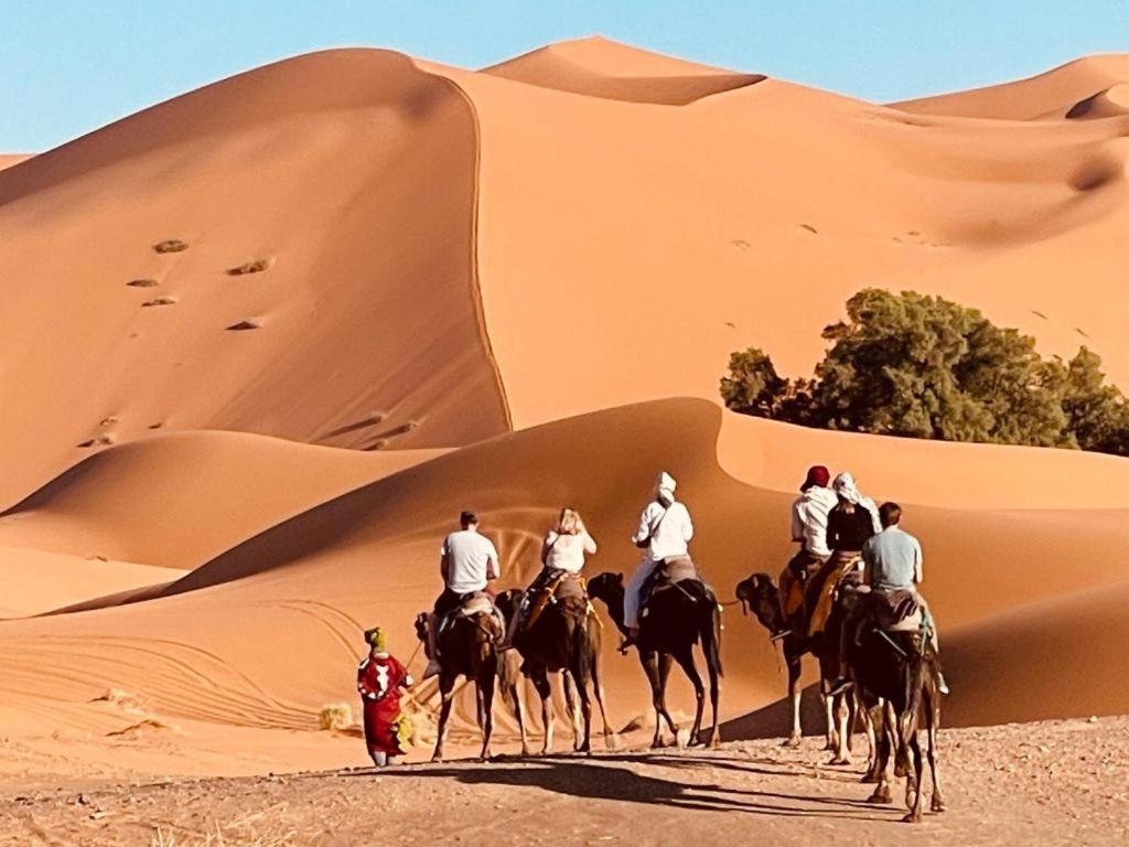 Bed and Breakfast Camel Luxury Camp Мерзуга Екстер'єр фото